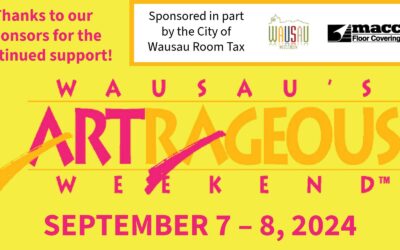 Wausau Artrageous Weekend, Egg Roll Fundraiser, Lemon Lab and more……